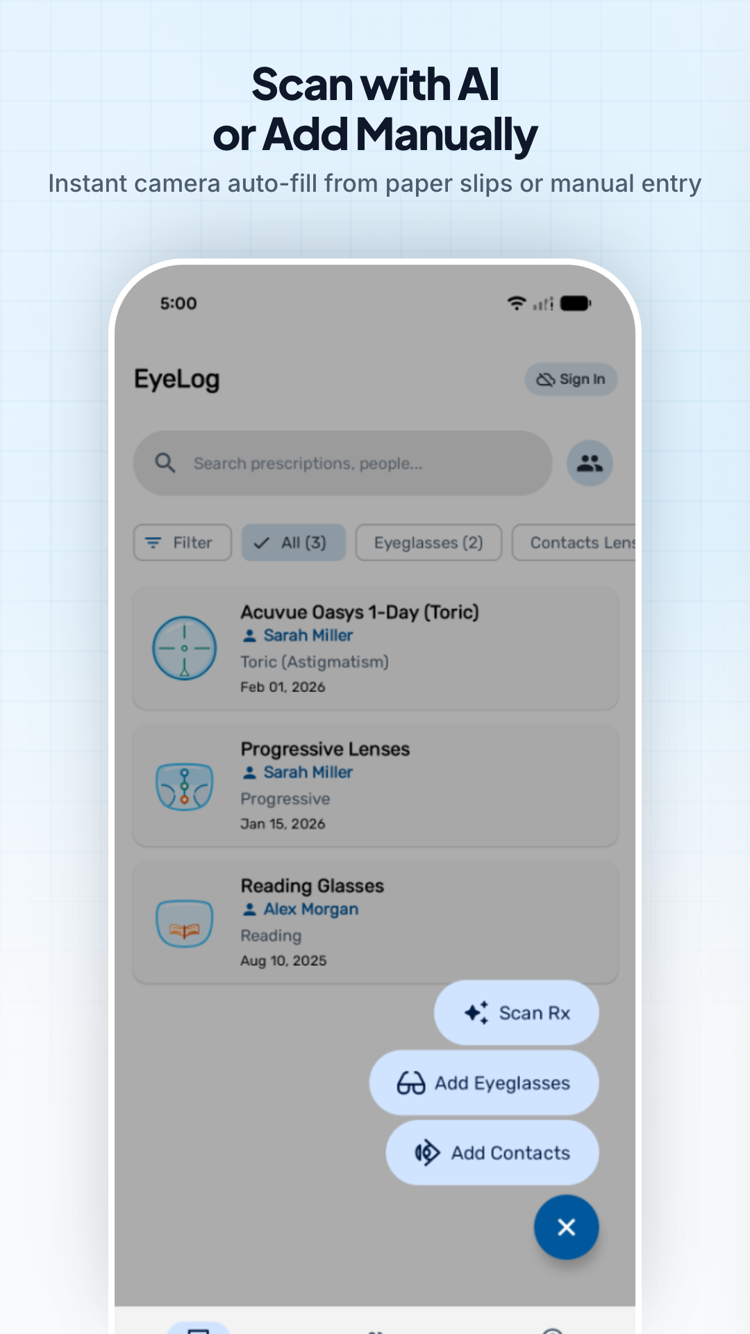 Instant AI Scanner Autofill